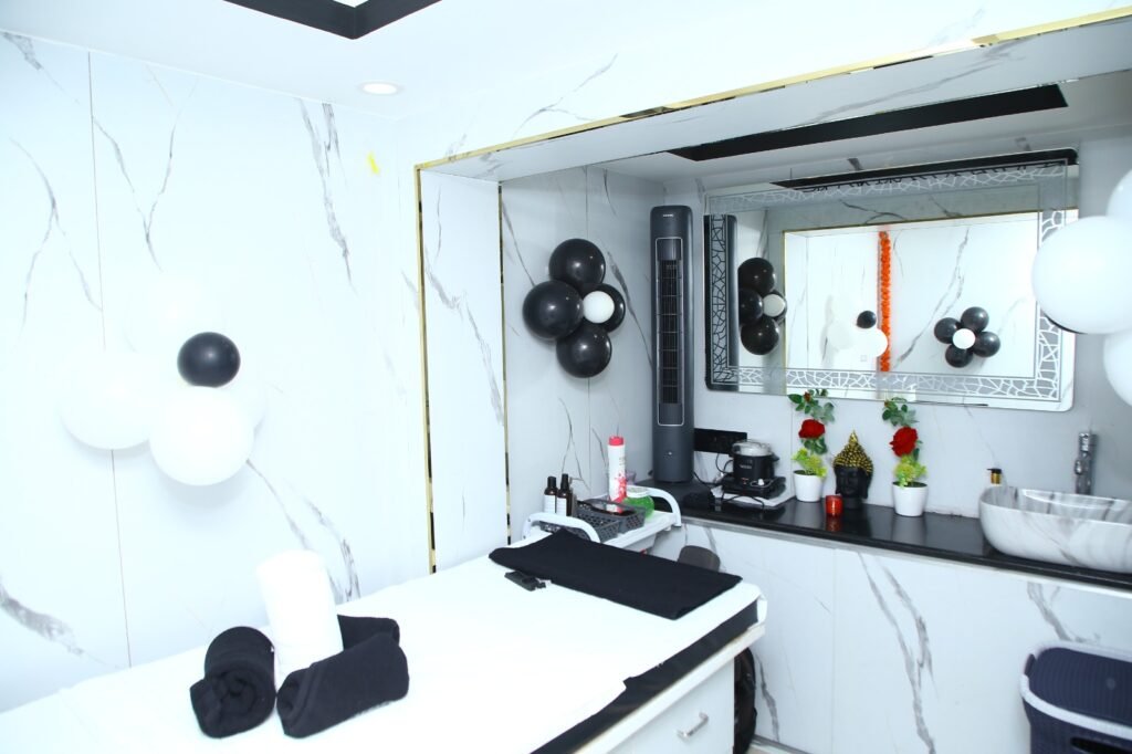 Toni & Guy Essensuals Nungambakkam salon interior with modern styling chairs and mirrors